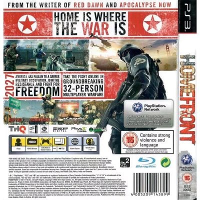 Homefront - Ps3 (Seminovo)