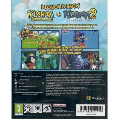 Klonoa Phantasy Reverie Series - Xbox Series X (Novo) (Europeu)