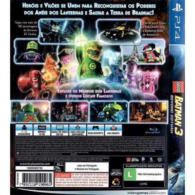 Lego Batman 3 Beyond Gotham - Ps4 (Seminovo)