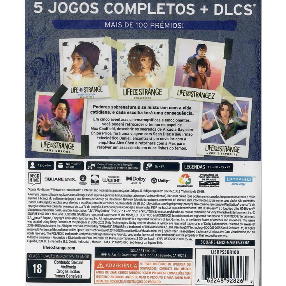 Life Is Strange Collection - Ps5 (Seminovo)