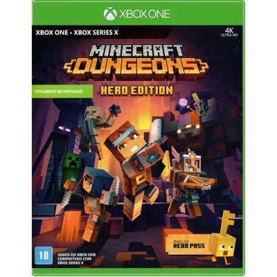 Minecraft Dungeons Hero Edition - Xbox One/Xbox Series X (Seminovo)