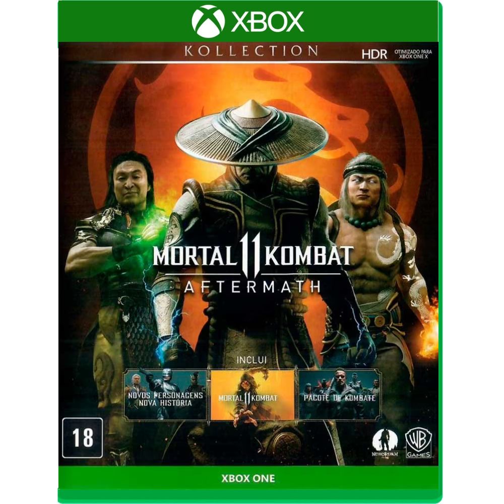 Mortal Kombat 11 Aftermath Kollection – Xbox One (Usado) (Com Código) Mortal Kombat 11 Aftermath Kollection - Xbox One (Usado) (Com Código)