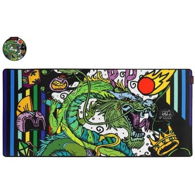 Mouse Pad Gamer Pcyes Ancient Dragon Extended - 900 X 420Mm - Pma90x42