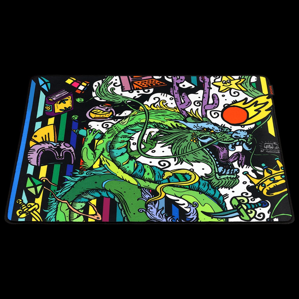 Mouse Pad Gamer Pcyes Ancient Dragon Medium - 500 X 400Mm - Pma50x40