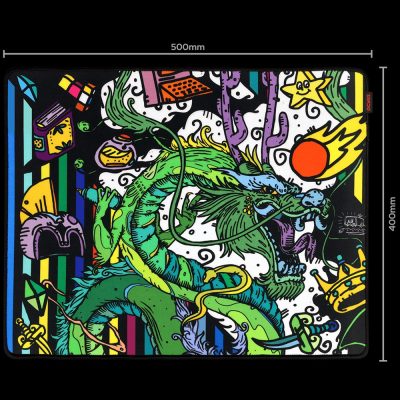 Mouse Pad Gamer Pcyes Ancient Dragon Medium - 500 X 400Mm - Pma50x40