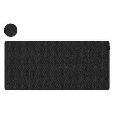 Mouse Pad Gamer Pcyes Maze Extended Black Vulcan - 900 X 420 - Pmm90x42bv