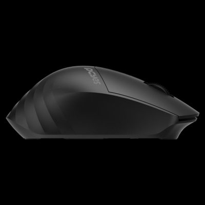 Mouse Sem Fio Dash Lite Black 1600Dpi Silent Click - Pcyes Pmdv2bk