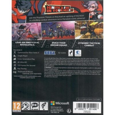 Persona 5 Tactica - Xbox Series/Xbox One (Novo) (Europeu)