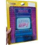 Placa Decorativa Level Up (26X20) (Novo)