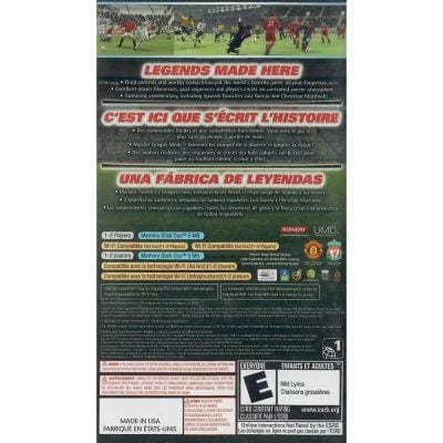 Pro Evolution Soccer 2009 - Psp (Seminovo)