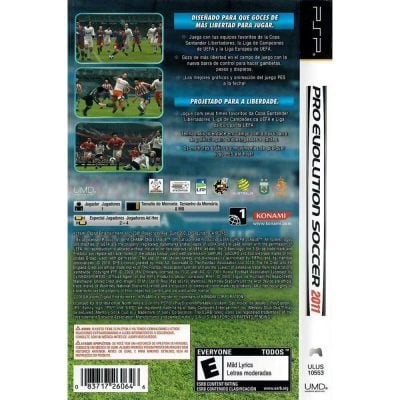 Pro Evolution Soccer - Pes 2011 - Psp (Usado) (Marca No Disco)