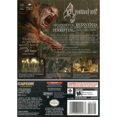 Resident Evil 4 - Nintendo Game Cube (Usado) (Silk Do Disco Craquelado)