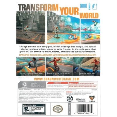 Shaun White Skateboarding - Nintendo Wii (Usado)