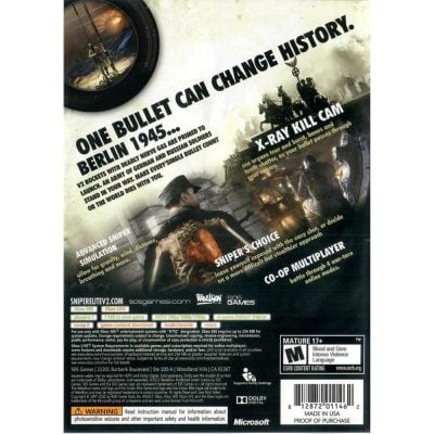 Sniper Elite V2 - Xbox 360 (Seminovo)