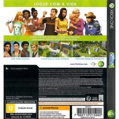 The Sims 4 - Xbox One (Novo)