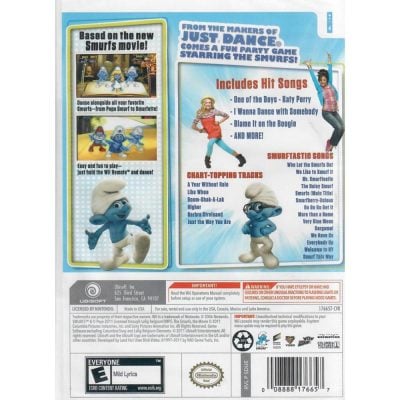 The Smurfs Dance Party - Nintendo Wii (Novo)
