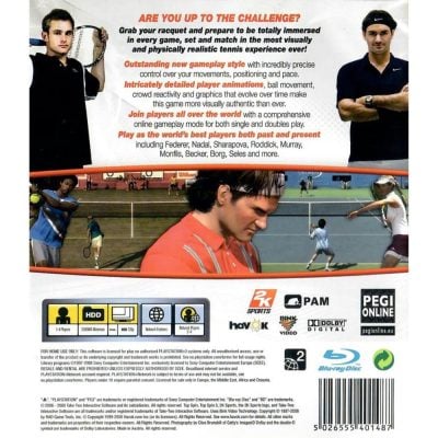 Top Spin 3 - Ps3 (Seminovo) (Europeu)