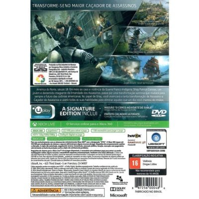 Assassins Creed Rogue - Xbox 360 (Signature Edition) (Usado)
