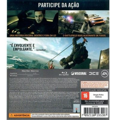 Battlefield Hardline - Xbox One (Seminovo)
