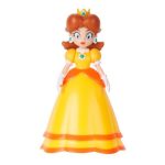 Boneca Princess Daisy (Princesa Daisy) – 6Cm Articulada (Super Mario / Jakks Pacific) – Item Raro