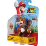 Boneco Articulado Tanooki Mario Com Super Folha – 10Cm (Sunny/Jakks) Boneco Articulado Tanooki Mario Com Super Folha – 10Cm (Sunny/Jakks)