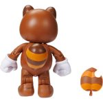 Boneco Articulado Tanooki Mario Com Super Folha – 10Cm (Sunny/Jakks) Boneco Articulado Tanooki Mario Com Super Folha – 10Cm (Sunny/Jakks)