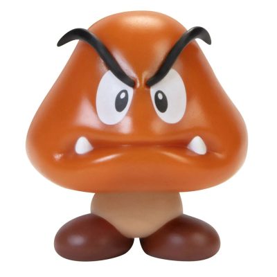 Boneco Goomba – 6Cm (Super Mario / Jakks Pacific) – Clássico Vilão