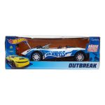 Carro De Controle Remoto Hot Wheels Outbreak – 7 Funções (Candide / Licenciado Mattel)