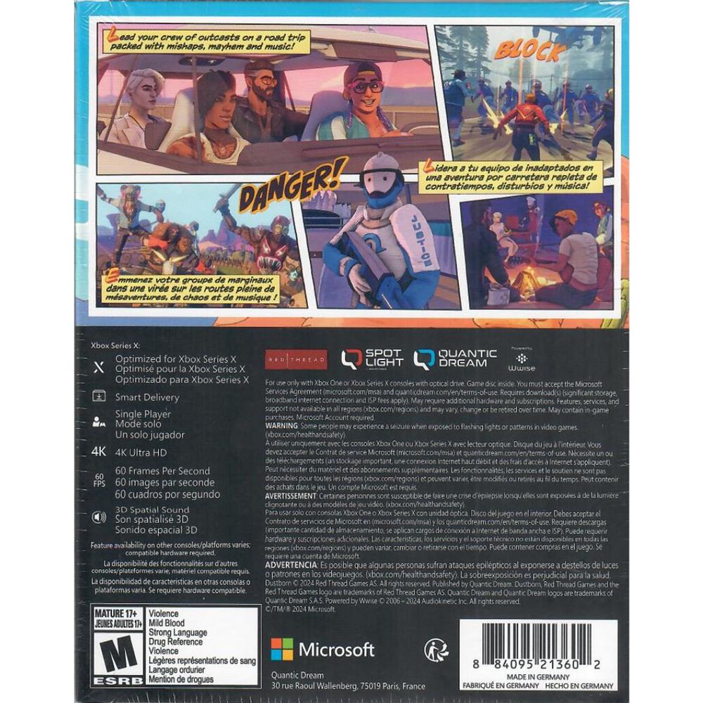 Dustborn - Xbox Series X/Xbox One (Limited Retail Edition) (Novo)