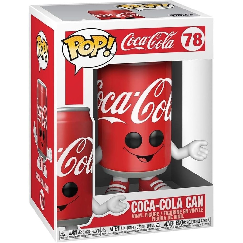 Funko Pop Coca-Cola Can #78 (Latinha Da Coca) Funko Pop Coca-Cola Can #78 (Latinha Da Coca)