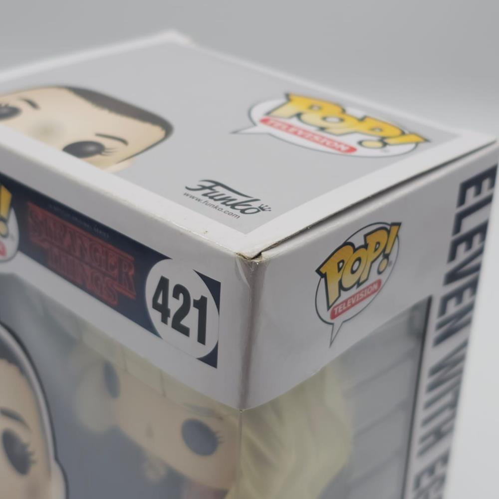 Funko Pop Eleven With Eggos 421 (Chase) (Stranger Things) (Blister Amarelado)