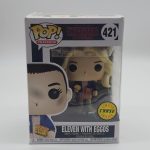 Funko Pop Eleven With Eggos 421 (Chase) (Stranger Things) (Blister Amarelado) Funko Pop Eleven With Eggos 421 (Chase) (Stranger Things) (Blister Amarelado)
