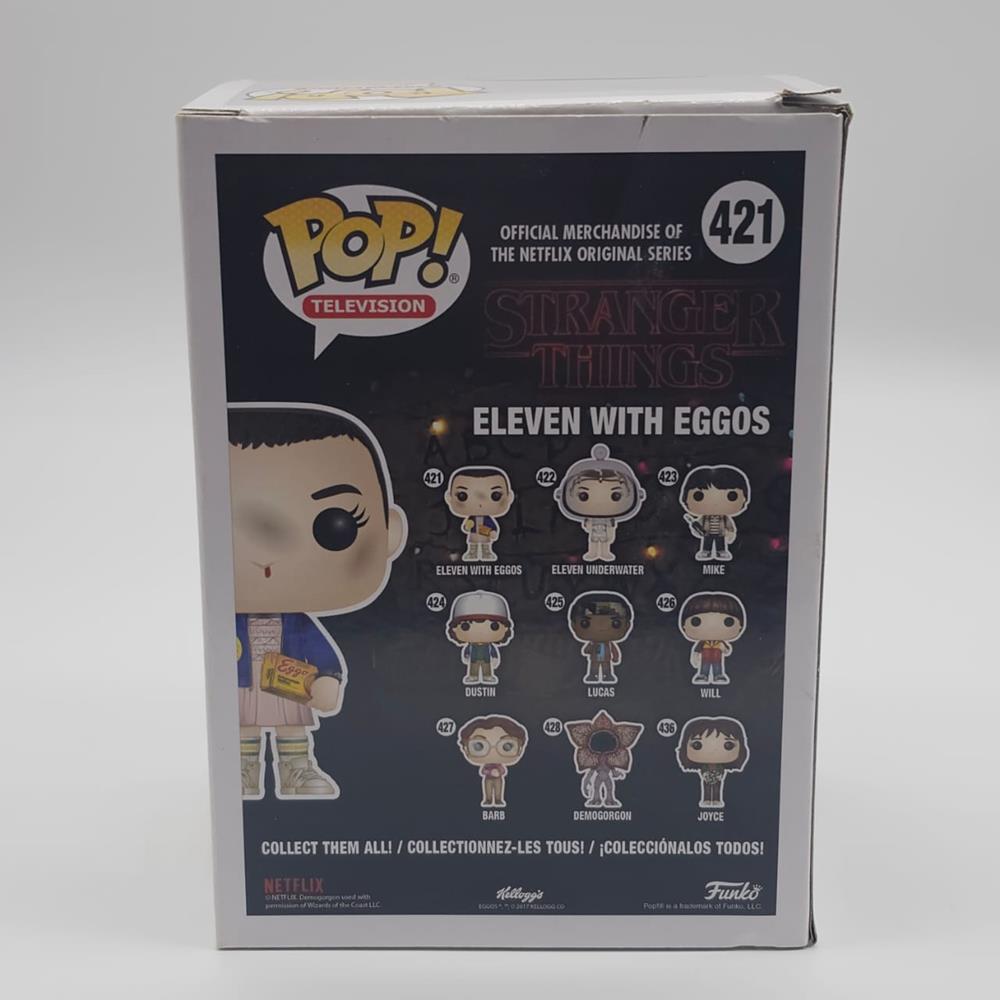 Funko Pop Eleven With Eggos 421 (Chase) (Stranger Things) (Blister Amarelado)
