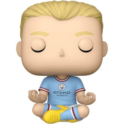 Funko Pop! Erling Haaland (#68) - Manchester City F.C. (Pose De Meditação)