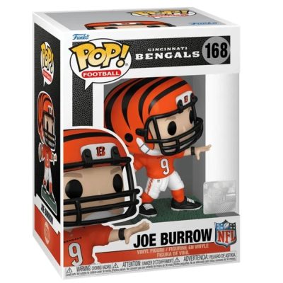Funko Pop! Joe Burrow (Home Uniform) #168 – Cincinnati Bengals (Nfl)