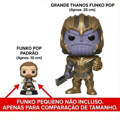 Funko Pop Marvel - Avengers Endgame Thanos 460 (Super Sized) (Sem Caixa)
