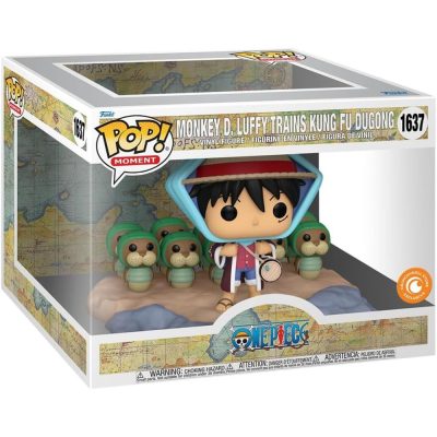 Funko Pop! Moment: Monkey D. Luffy Trains Kung Fu Dugong #1637 - One Piece