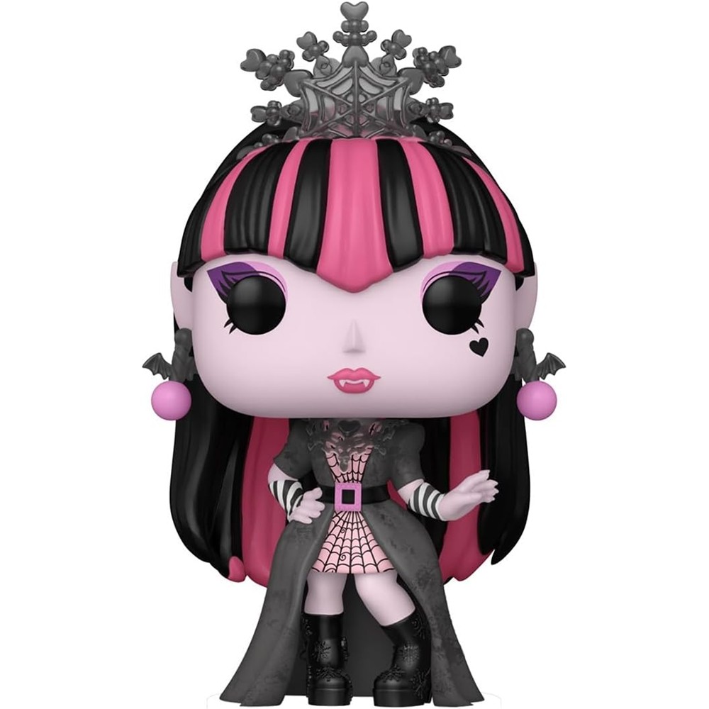 Funko Pop Monster High – Draculaura #163 | Retro Toys – Edição Comemorativa Mattel 80 Anos