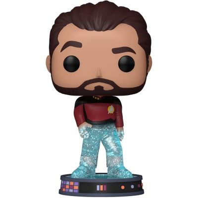 Funko Pop! Plus William T. Riker #1688 (Transporter / Glitter) – Star Trek: The Next Generation