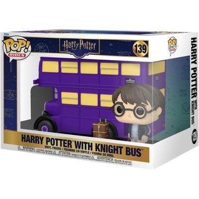 Funko Pop! Rides Super Deluxe - Harry Potter With Knight Bus #139
