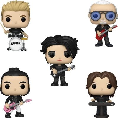 Funko Pop! Rocks - The Cure 5-Pack (Robert Smith & Banda)