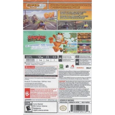 Garfield Kart Furious Racing 2 In 1 Collection - Nintendo Switch (Novo)