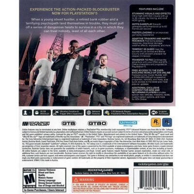 Grand Theft Auto V (Gta 5) - Ps5 (Seminovo)
