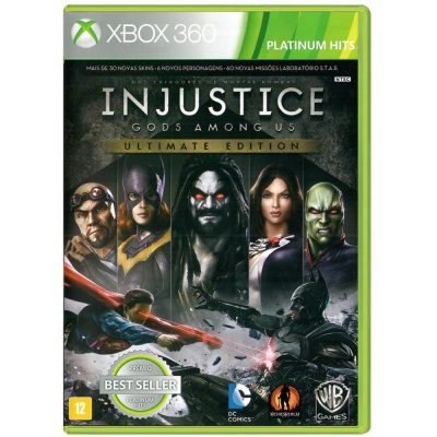 Injustice Gods Among Us Ultimate Edition - Xbox 360 (Platinum Hits) (Usado)