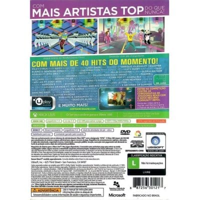 Just Dance 2015 - Xbox 360 (Usado) (Sem Manual) (Requer Kinect)