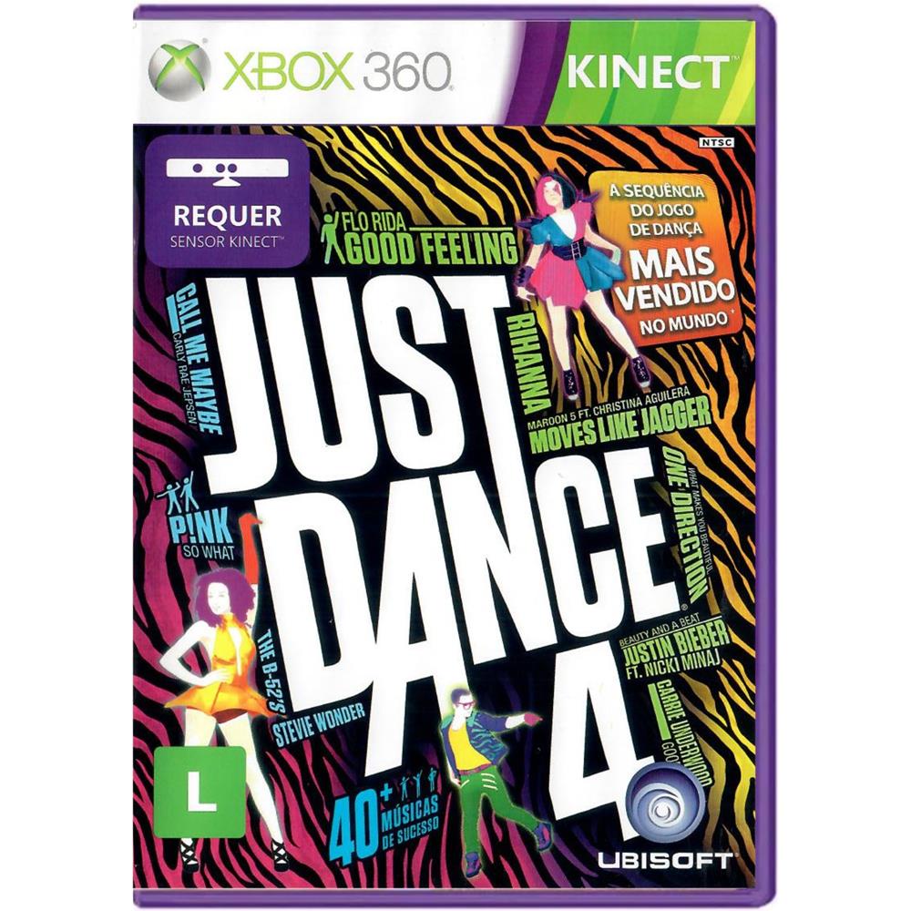 Just Dance 4 – Xbox 360 (Usado) (Sem Manual) (Trinco) Just Dance 4 - Xbox 360 (Usado) (Sem Manual) (Trinco)
