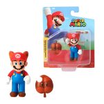 Mini Boneco Raccoon Mario Com Super Folha (Super Mario – Sunny/Jakks) Mini Boneco Raccoon Mario Com Super Folha (Super Mario – Sunny/Jakks)