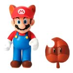 Mini Boneco Raccoon Mario Com Super Folha (Super Mario – Sunny/Jakks) Mini Boneco Raccoon Mario Com Super Folha (Super Mario – Sunny/Jakks)