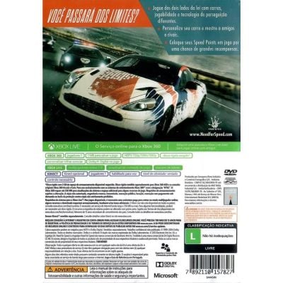 Need For Speed Rivals - Xbox 360 (Usado) (Requer Hd)