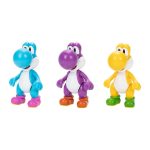 Pack Triplo Yoshi Coloridos: Amarelo, Roxo E Azul Claro (3 Bonecos) (Sunny/Jakks) Pack Triplo Yoshi Coloridos: Amarelo, Roxo E Azul Claro (3 Bonecos) (Sunny/Jakks)